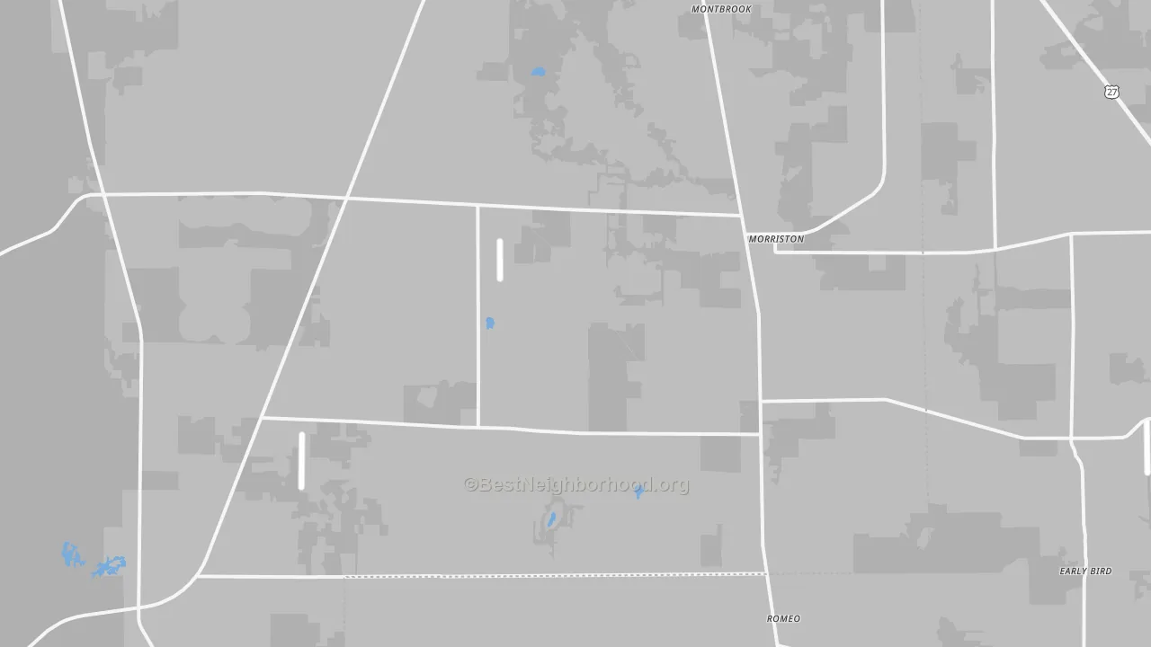 Transit Grade map of 32668, FL