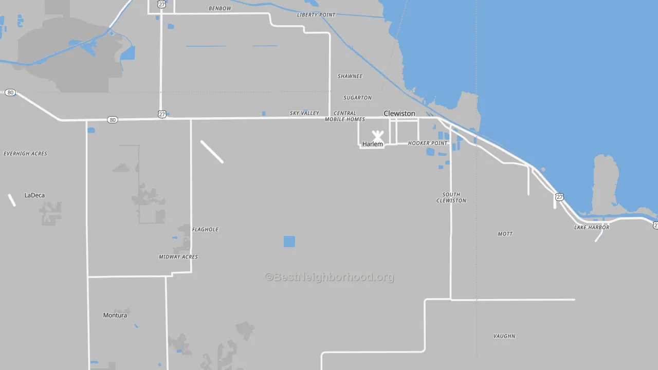 Transit Grade map of 33440, FL