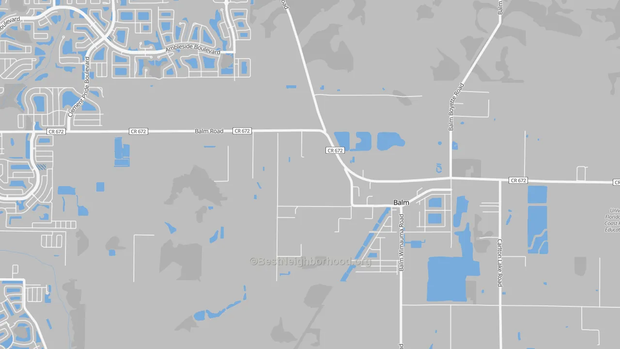 Transit Grade map of 33503, FL