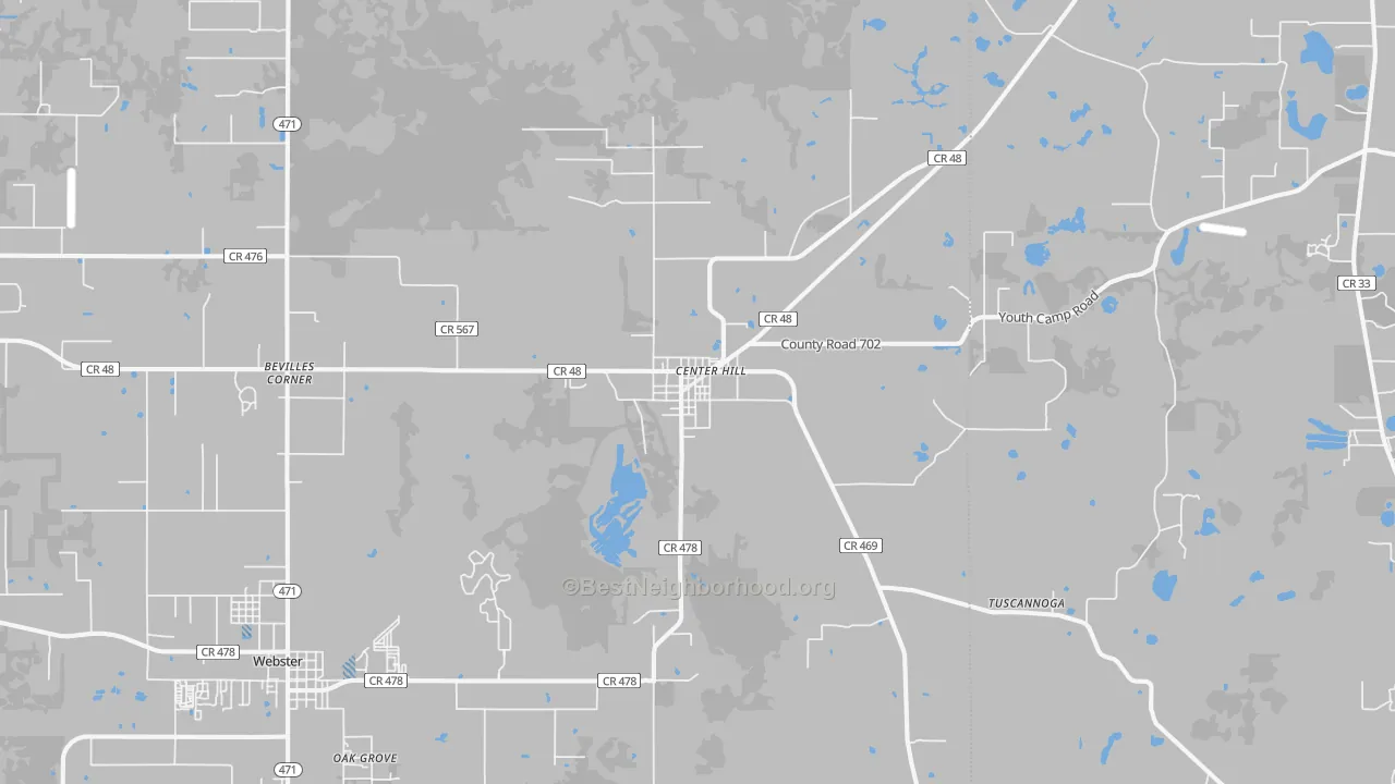 Transit Grade map of 33514, FL