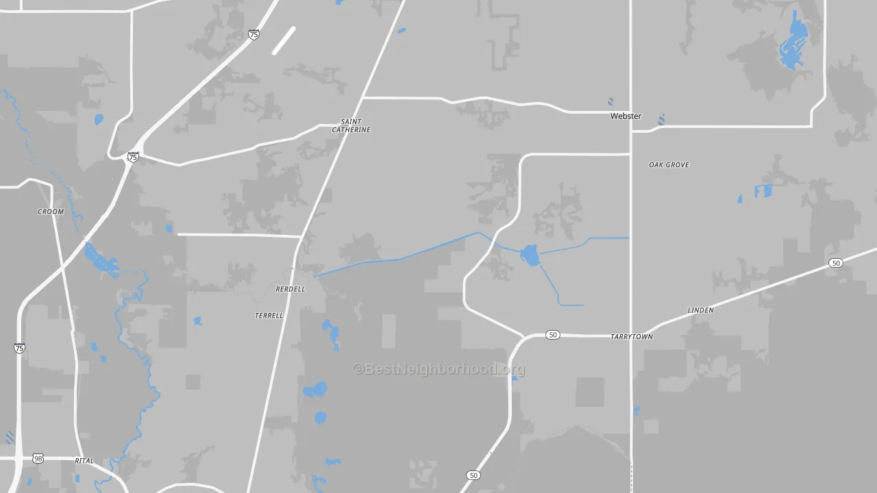 Transit Grade map of 33597, FL