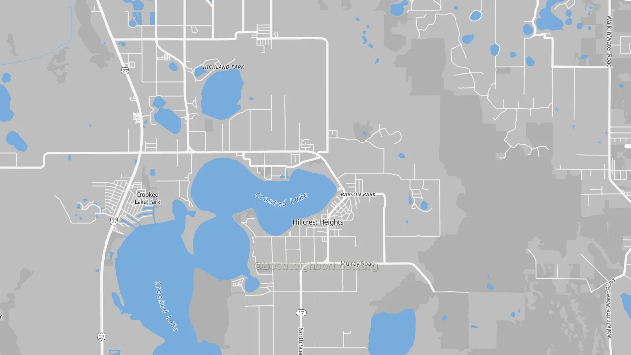 Transit Grade map of 33827, FL