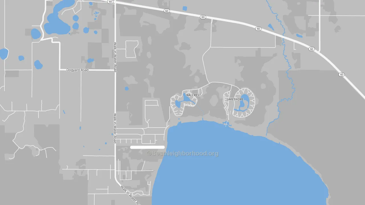 Transit Grade map of 33856, FL