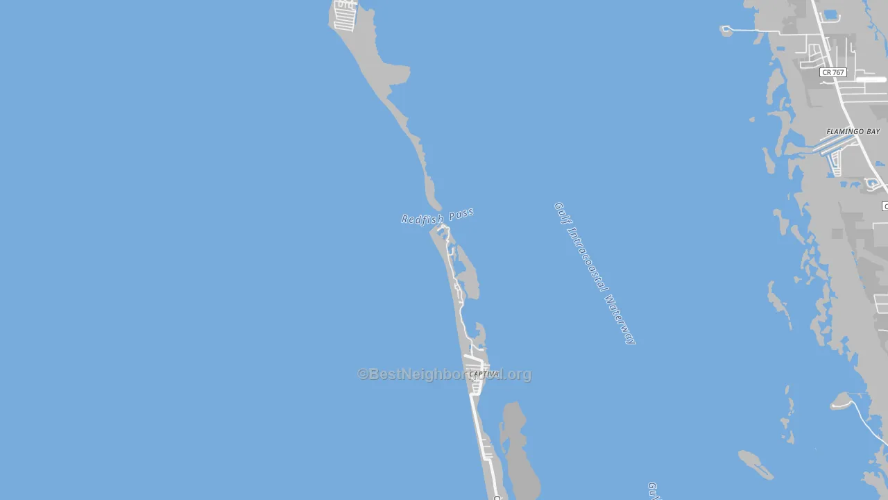 Transit Grade map of 33924, FL