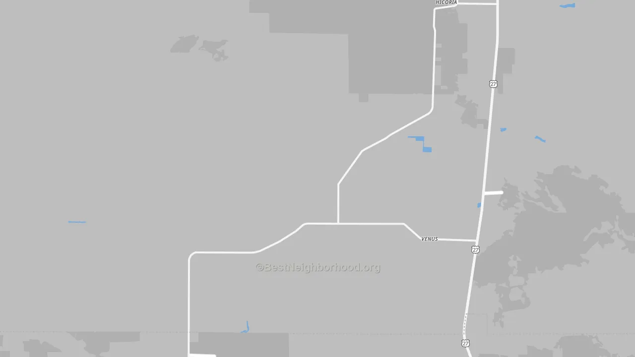 Transit Grade map of 33960, FL