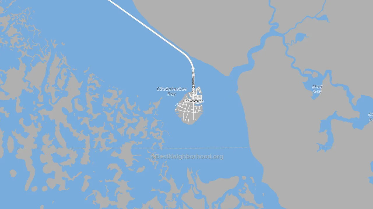 Transit Grade map of 34138, FL