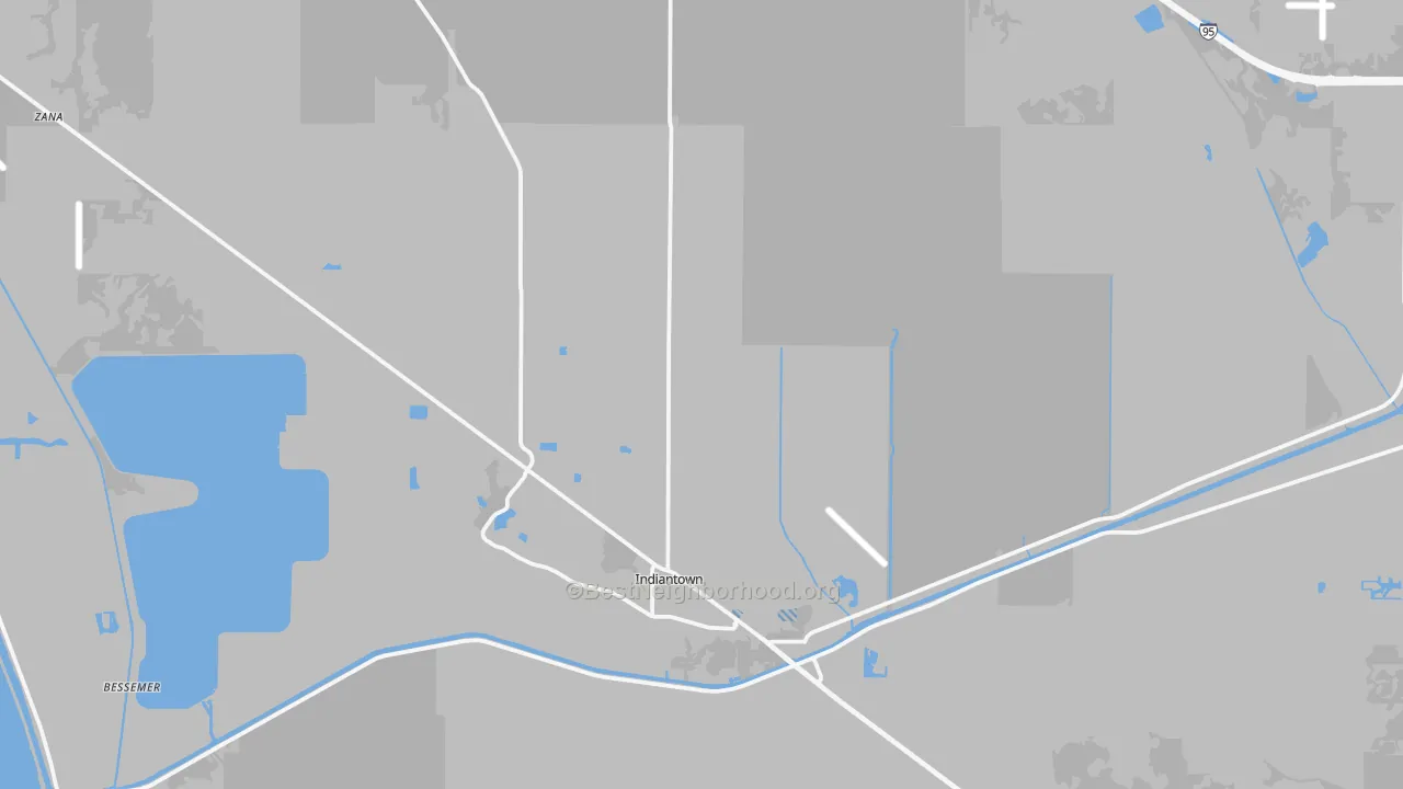 Transit Grade map of 34956, FL