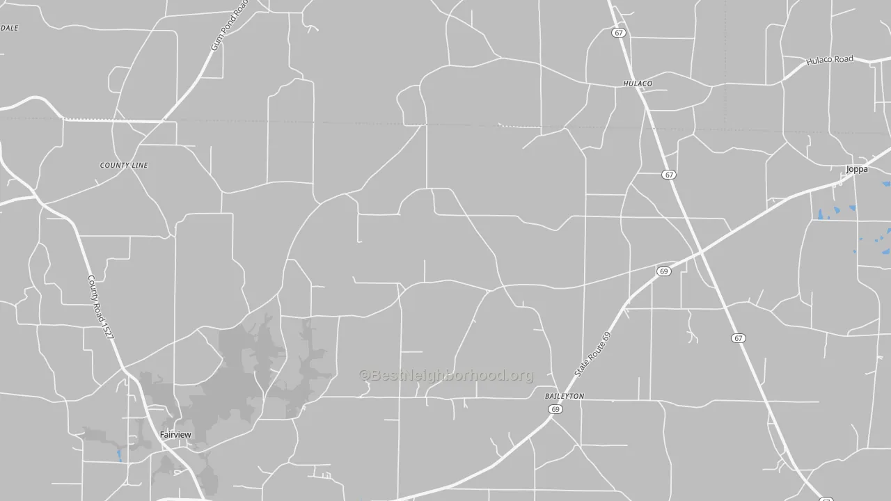 Transit Grade map of 35019, AL