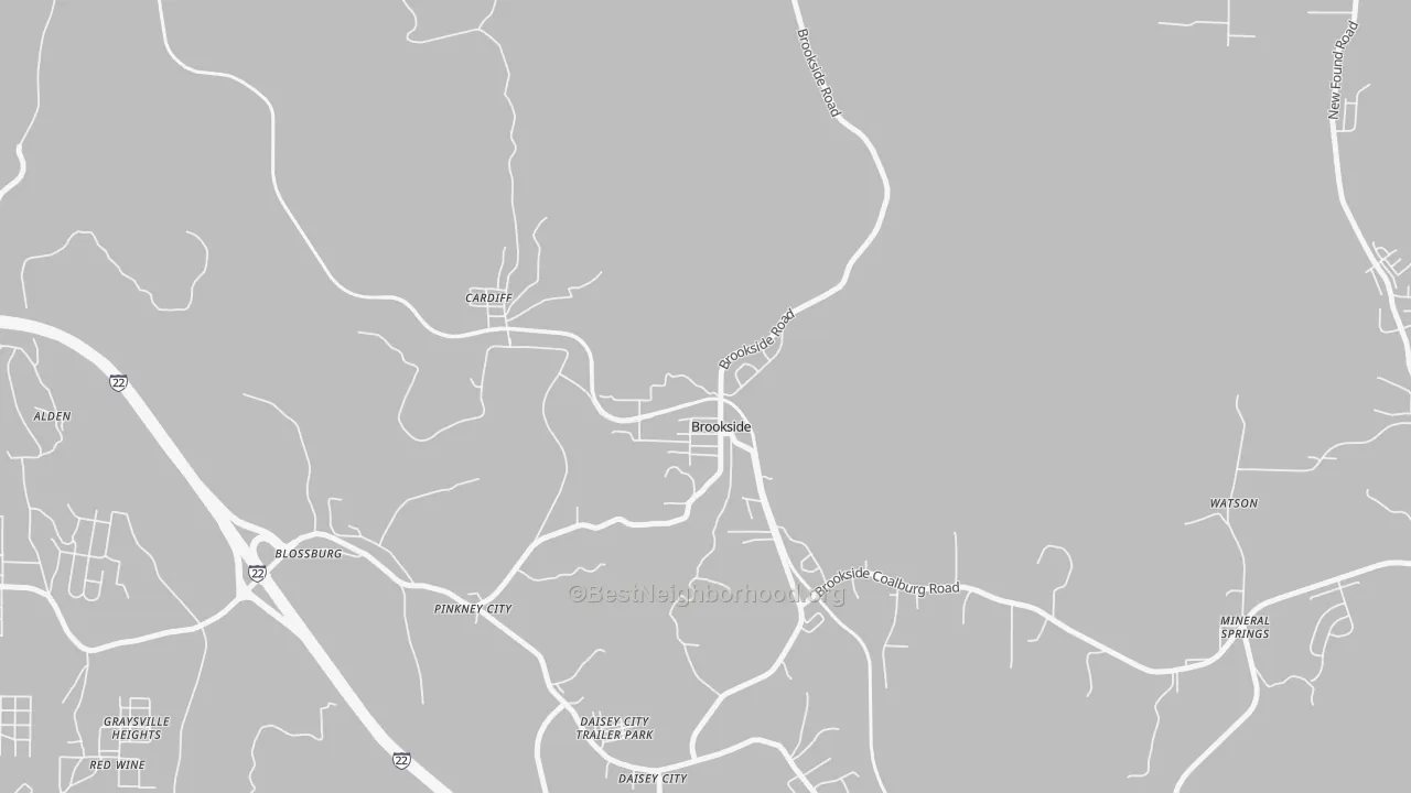 Transit Grade map of 35036, AL