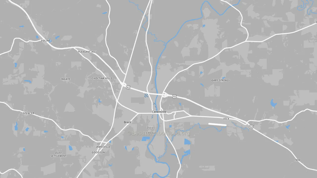 Transit Grade map of 35042, AL
