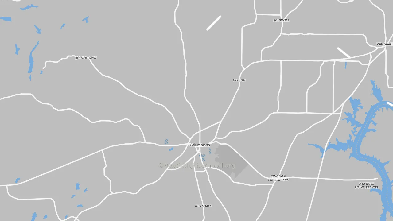 Transit Grade map of 35051, AL