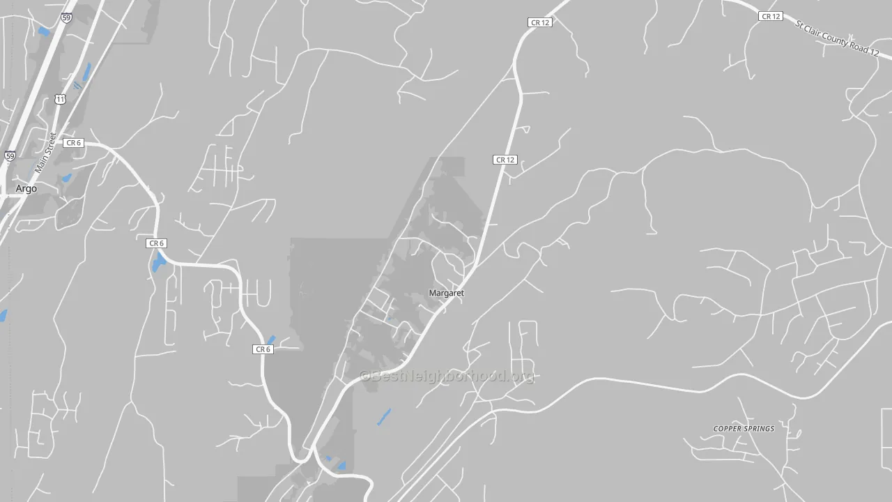 Transit Grade map of 35112, AL