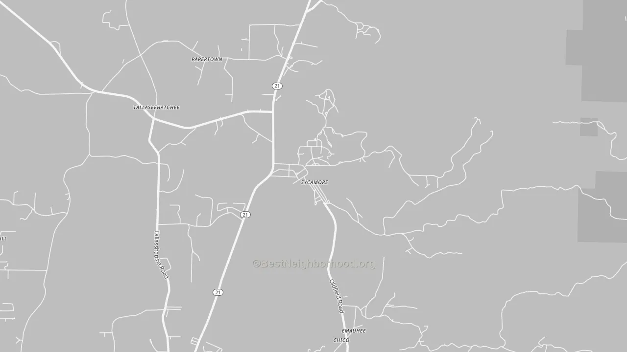 Transit Grade map of 35149, AL