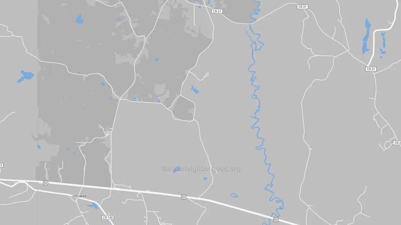 Transit Grade map of 35457, AL