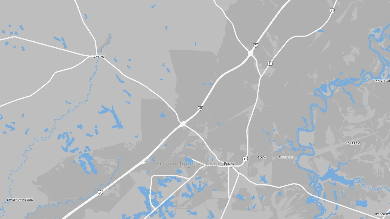 Transit Grade map of 35462, AL