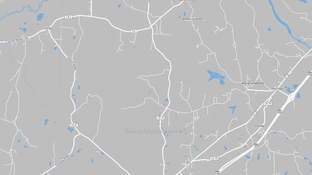 Transit Grade map of 35480, AL
