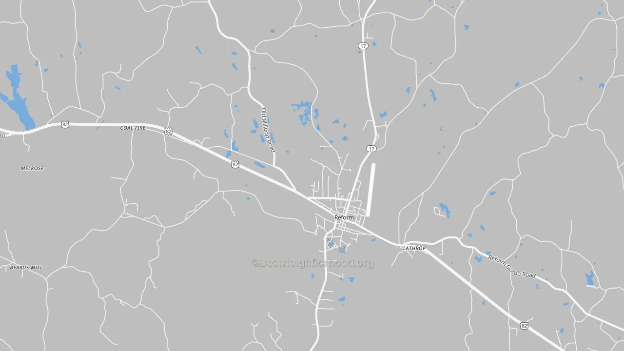 Transit Grade map of 35481, AL