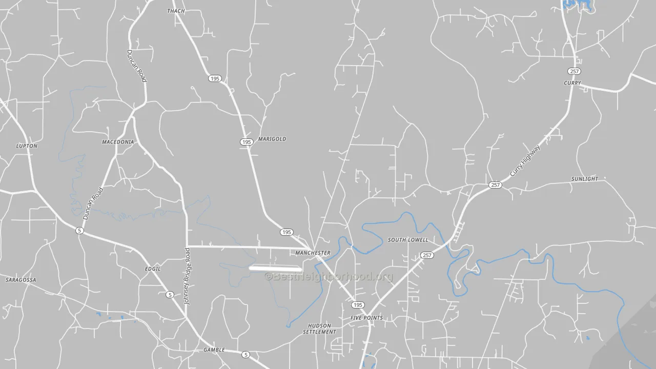 Transit Grade map of 35503, AL