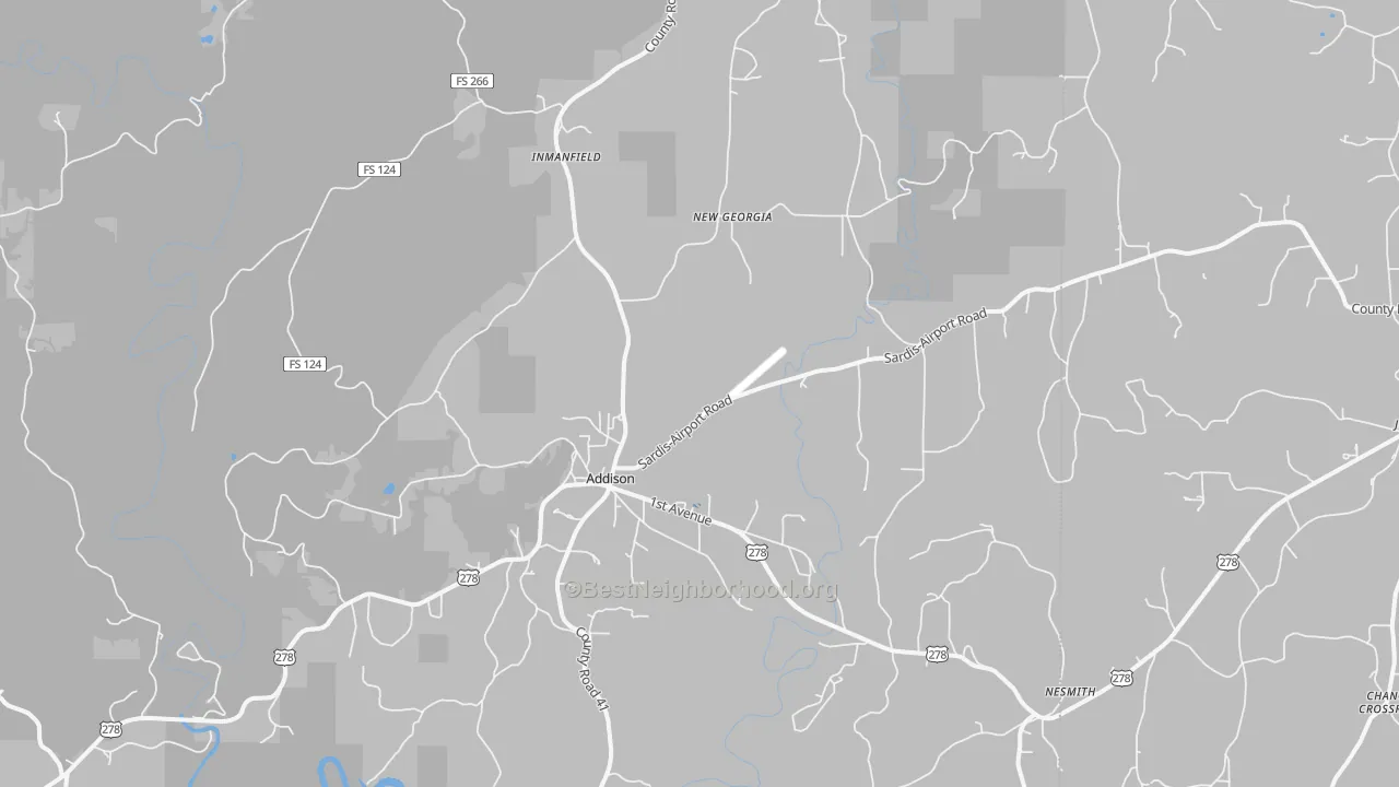 Transit Grade map of 35540, AL