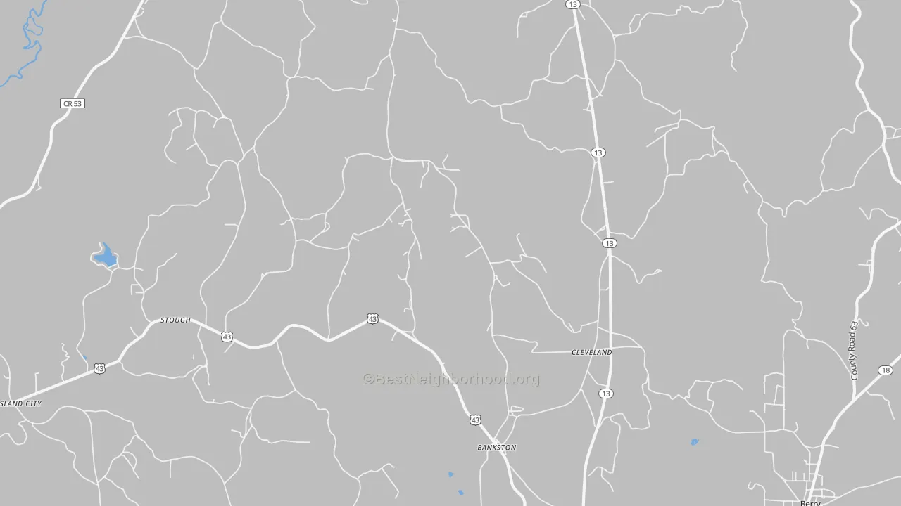 Transit Grade map of 35542, AL