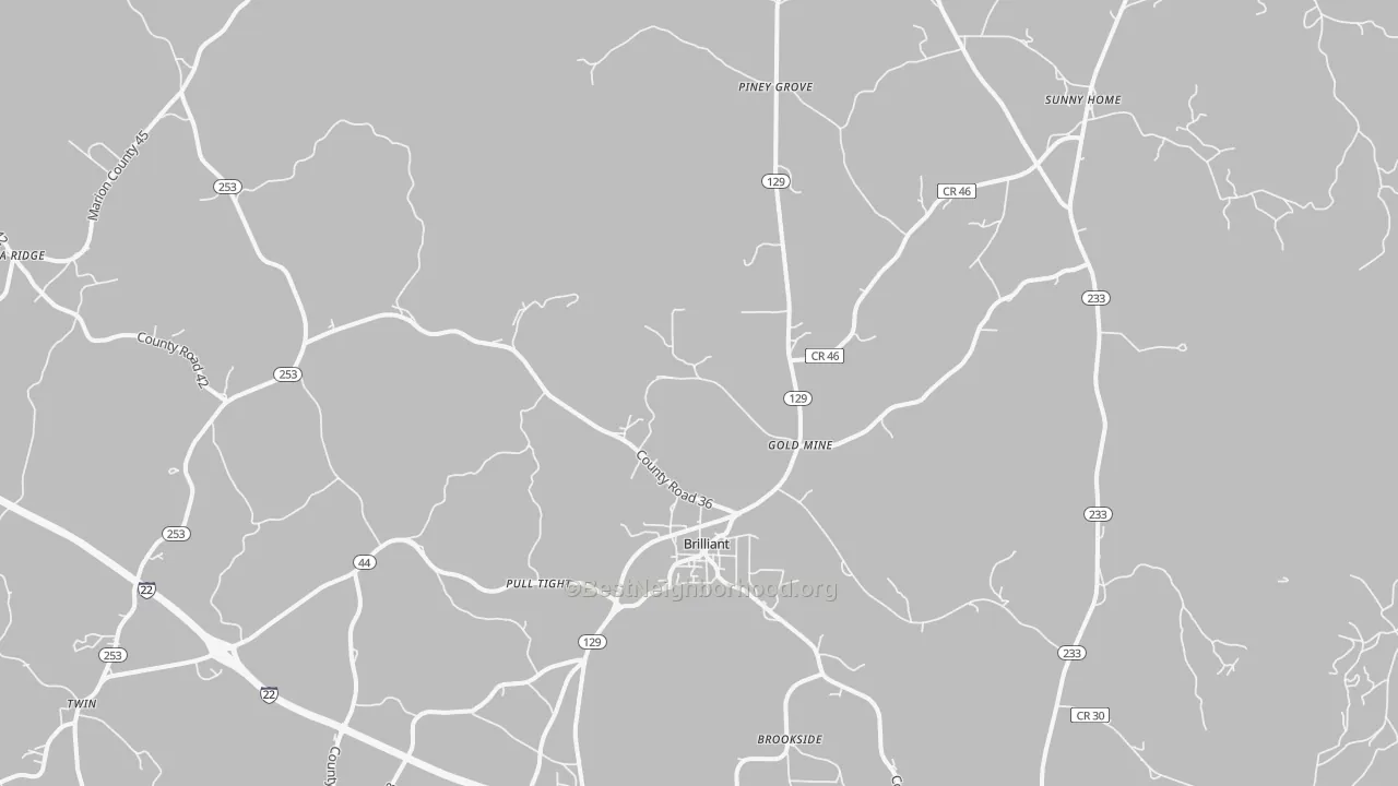 Transit Grade map of 35548, AL