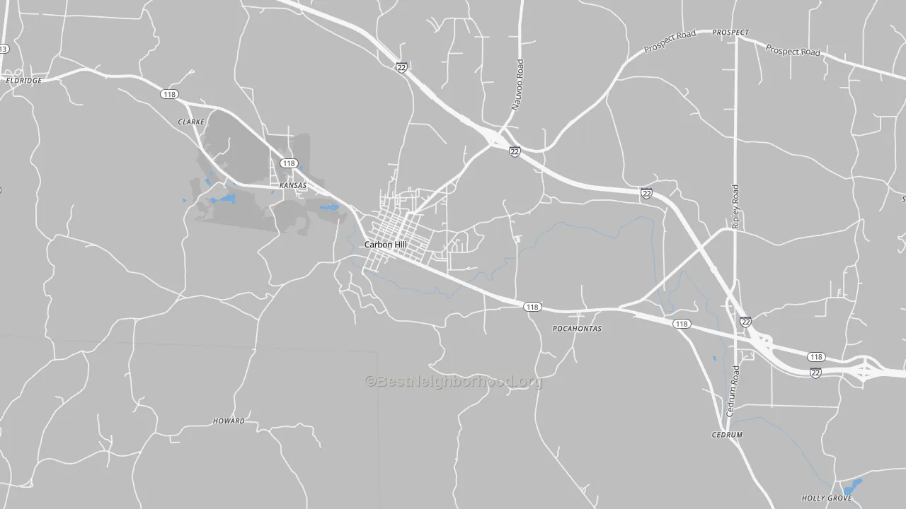 Transit Grade map of 35549, AL