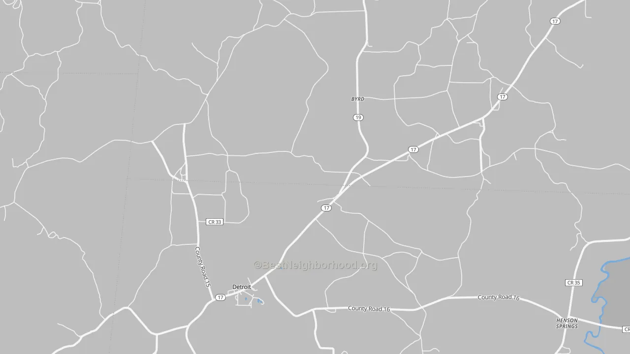 Transit Grade map of 35552, AL