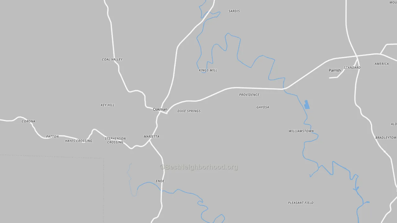 Transit Grade map of 35579, AL