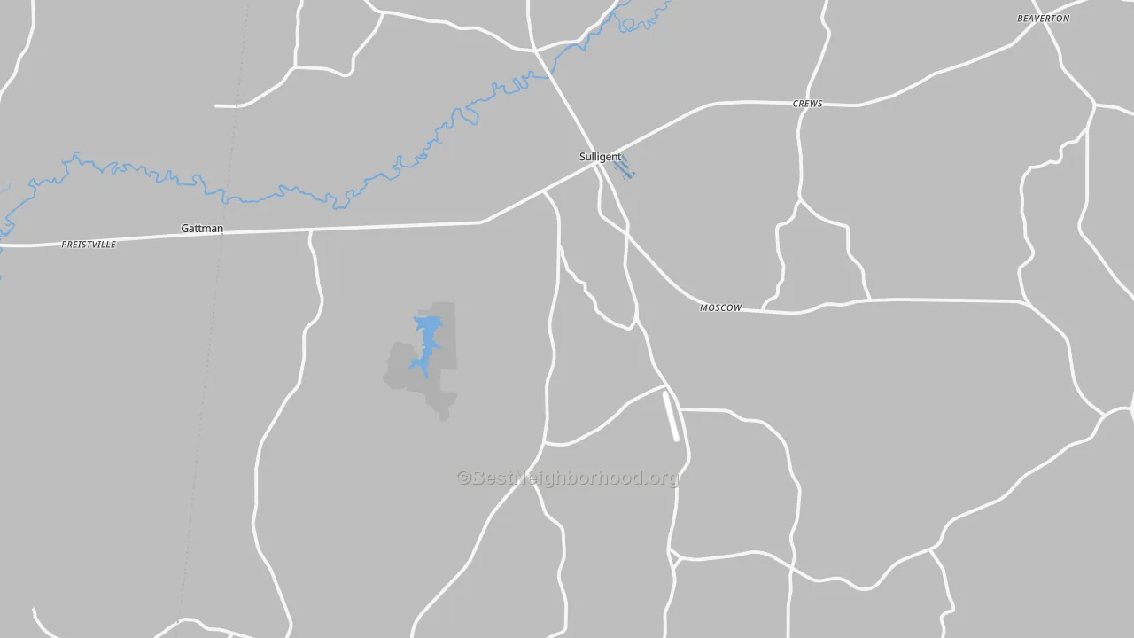 Transit Grade map of 35586, AL