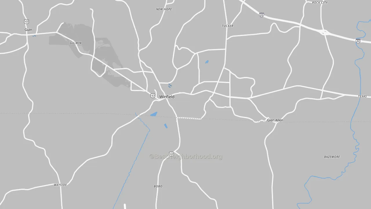 Transit Grade map of 35594, AL