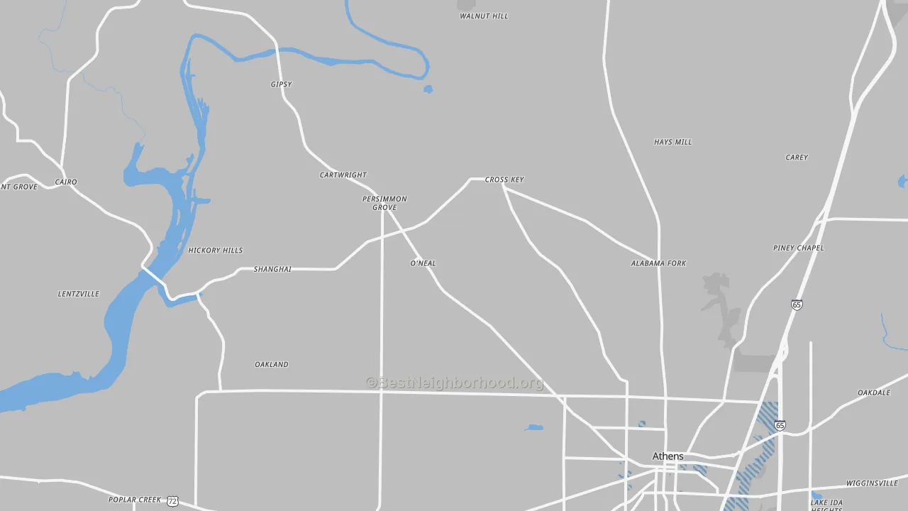 Transit Grade map of 35614, AL