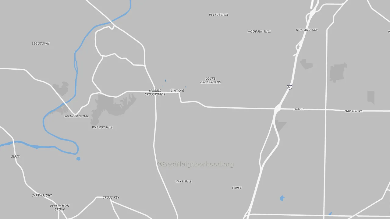 Transit Grade map of 35620, AL