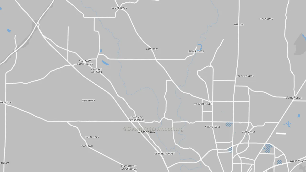Transit Grade map of 35633, AL