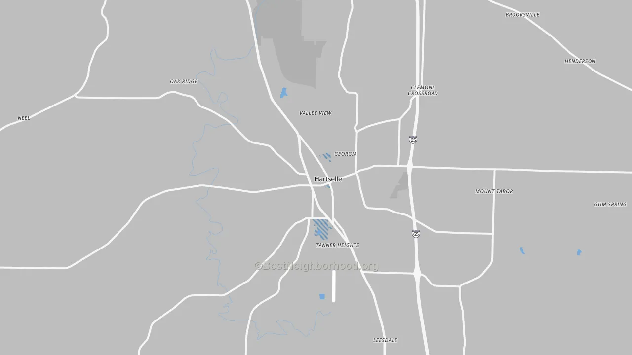 Transit Grade map of 35640, AL
