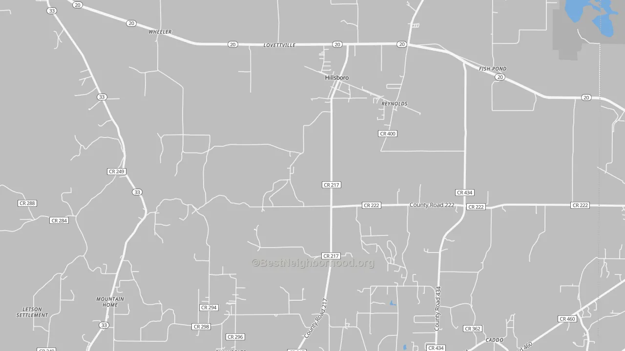Transit Grade map of 35643, AL