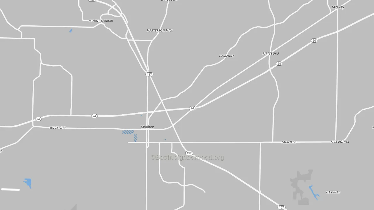 Transit Grade map of 35650, AL