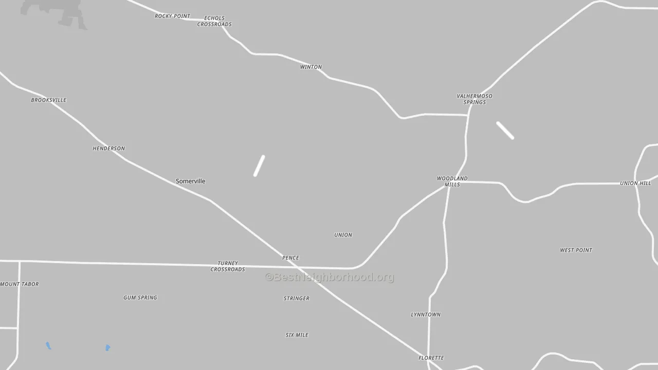 Transit Grade map of 35670, AL