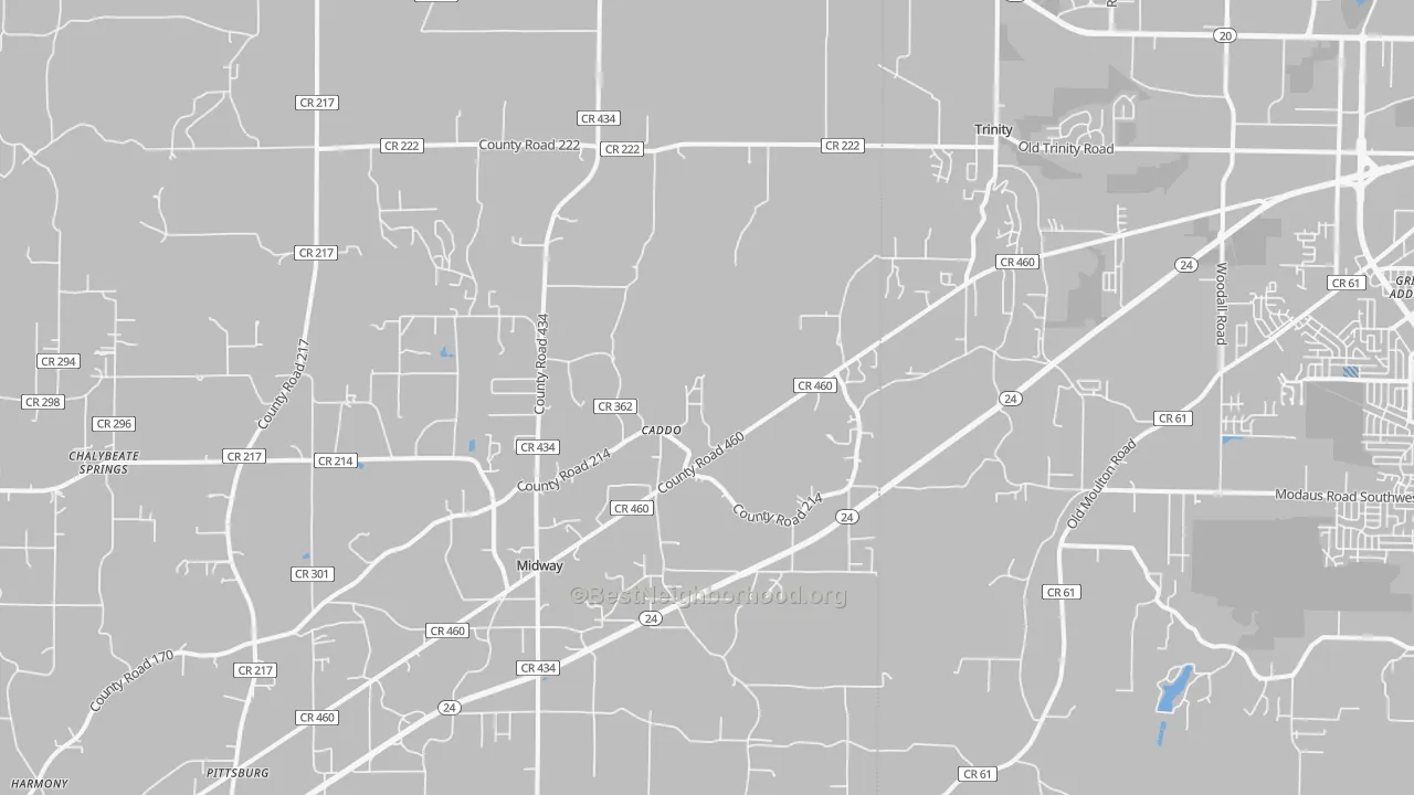 Transit Grade map of 35673, AL