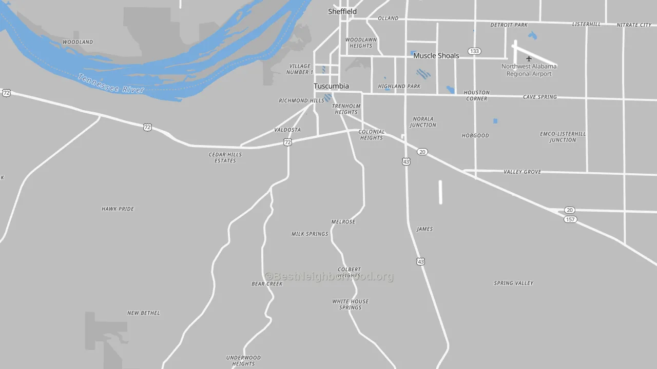 Transit Grade map of 35674, AL