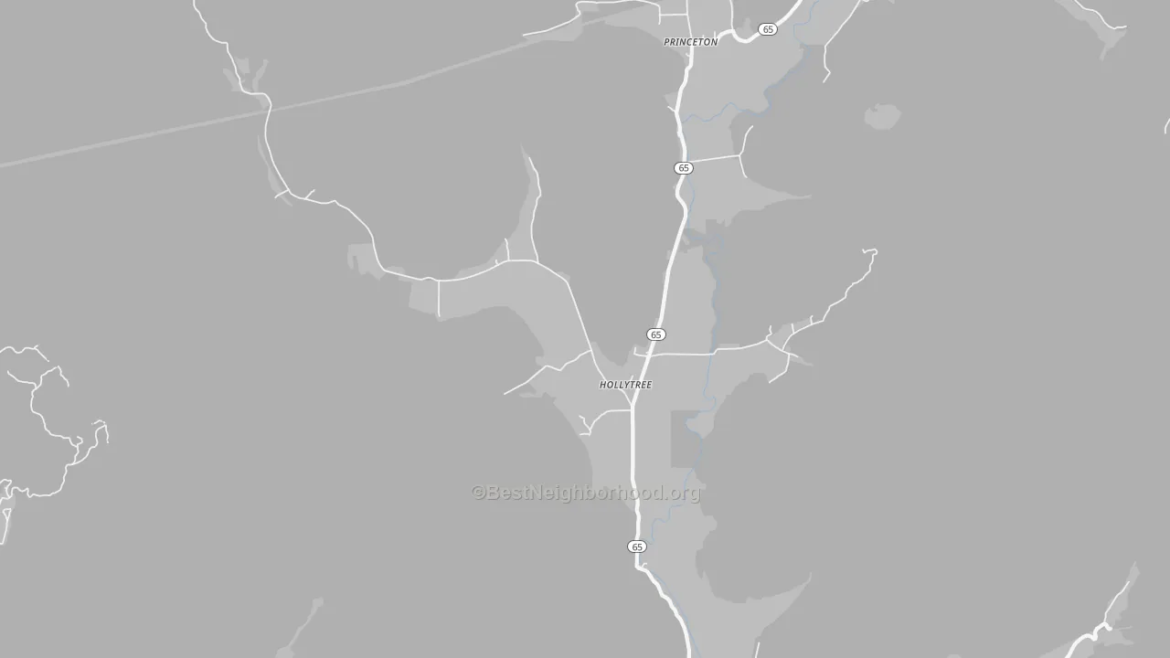Transit Grade map of 35751, AL