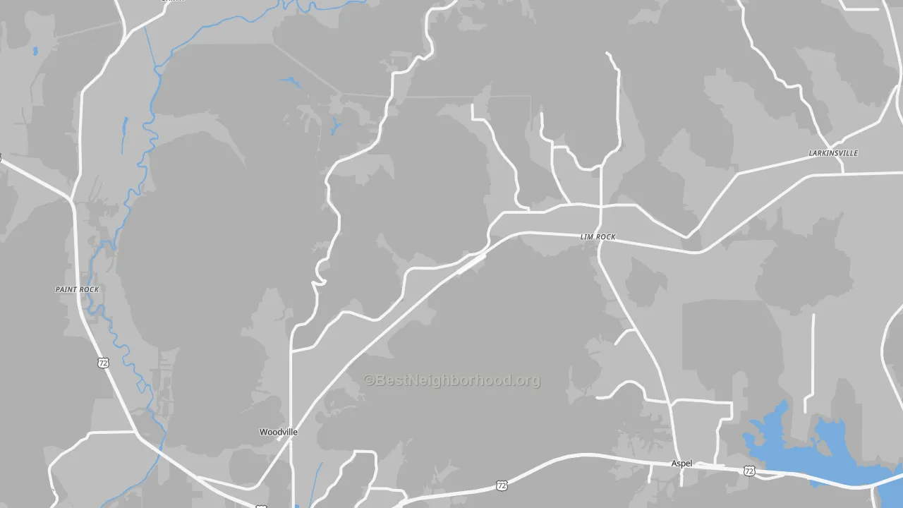 Transit Grade map of 35776, AL
