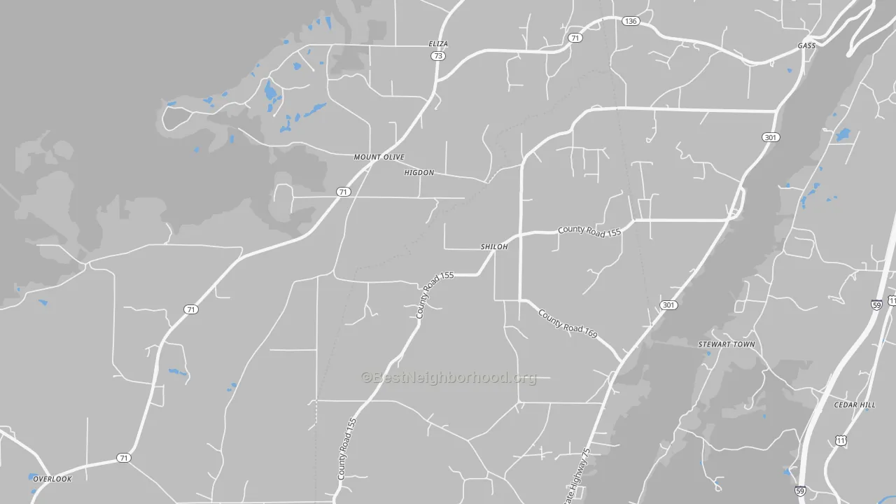 Transit Grade map of 35979, AL