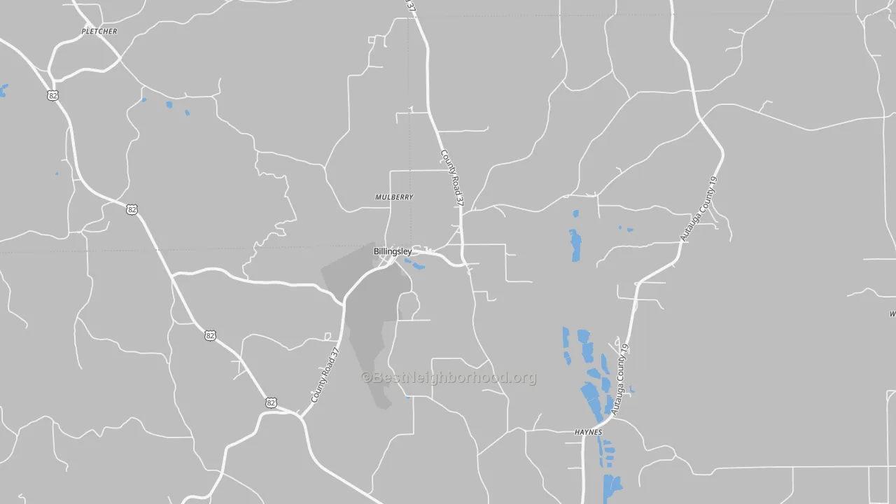 Transit Grade map of 36006, AL