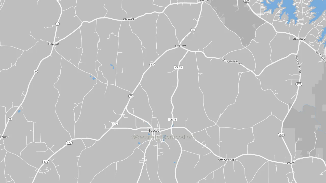 Transit Grade map of 36024, AL