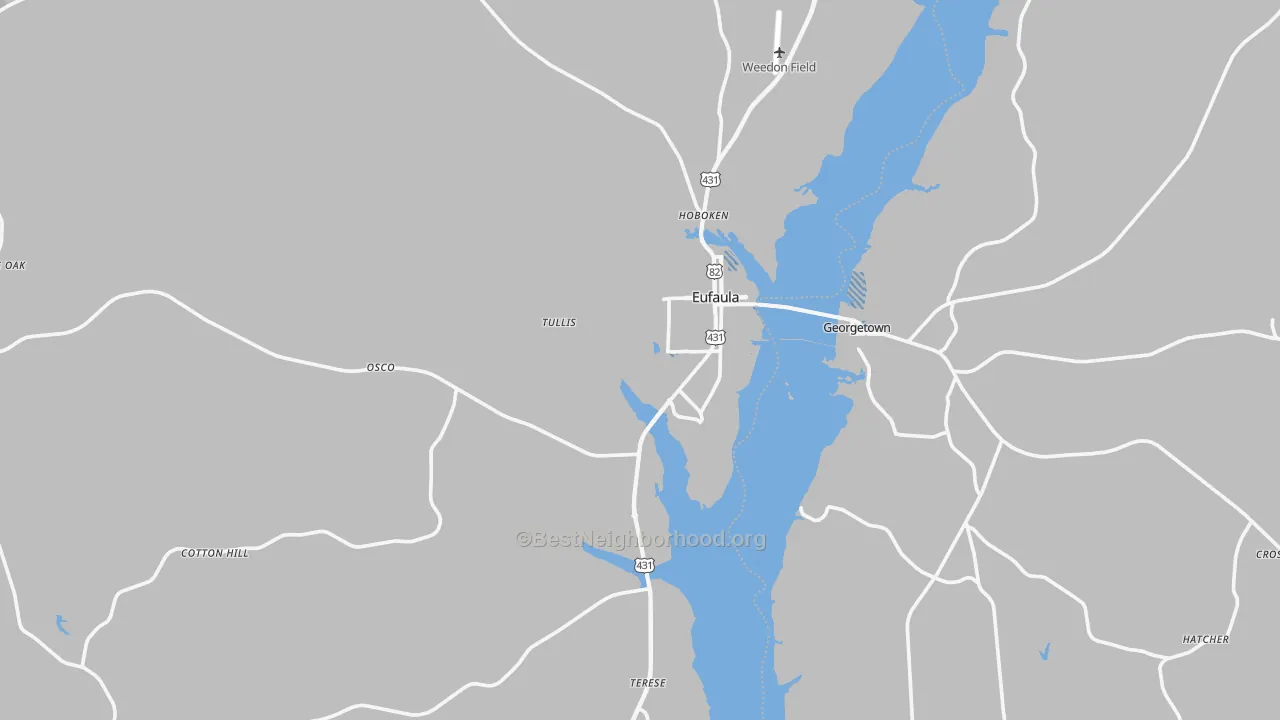 Transit Grade map of 36027, AL