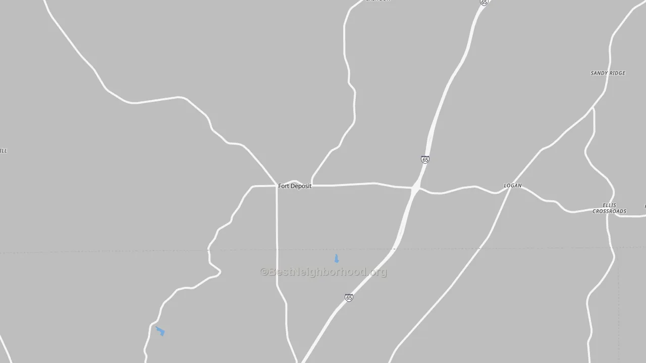 Transit Grade map of 36032, AL