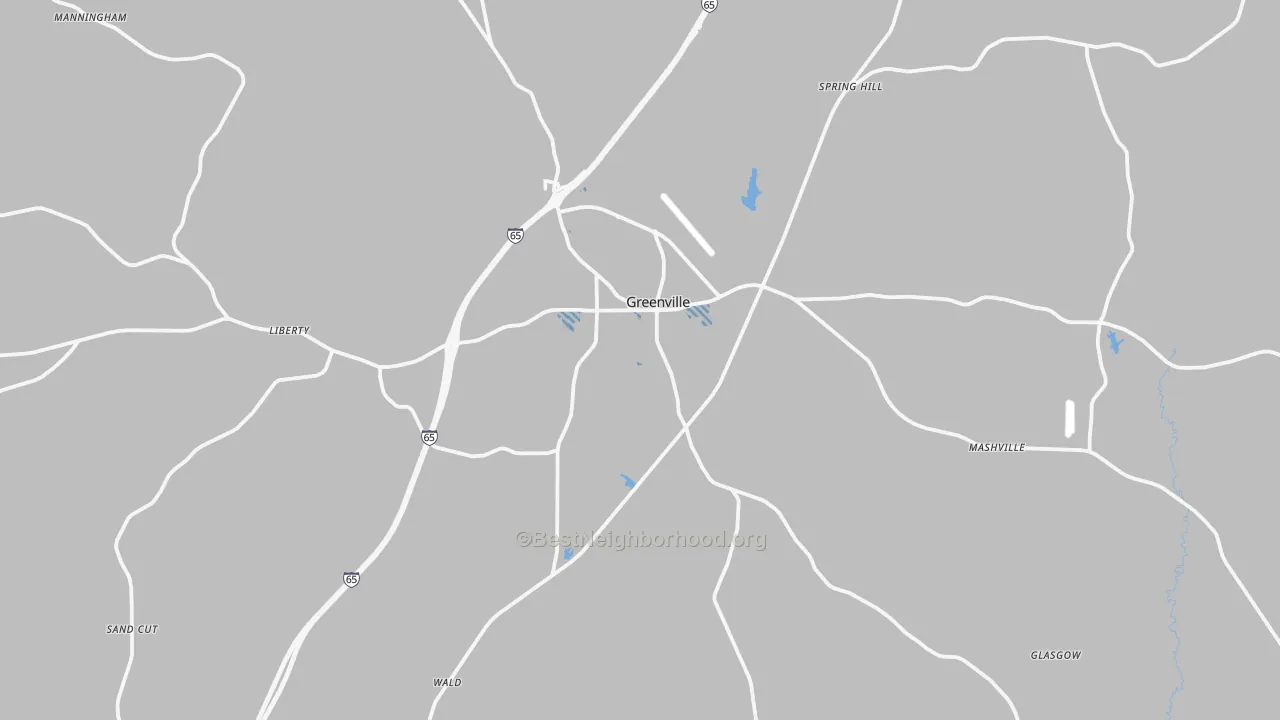 Transit Grade map of 36037, AL