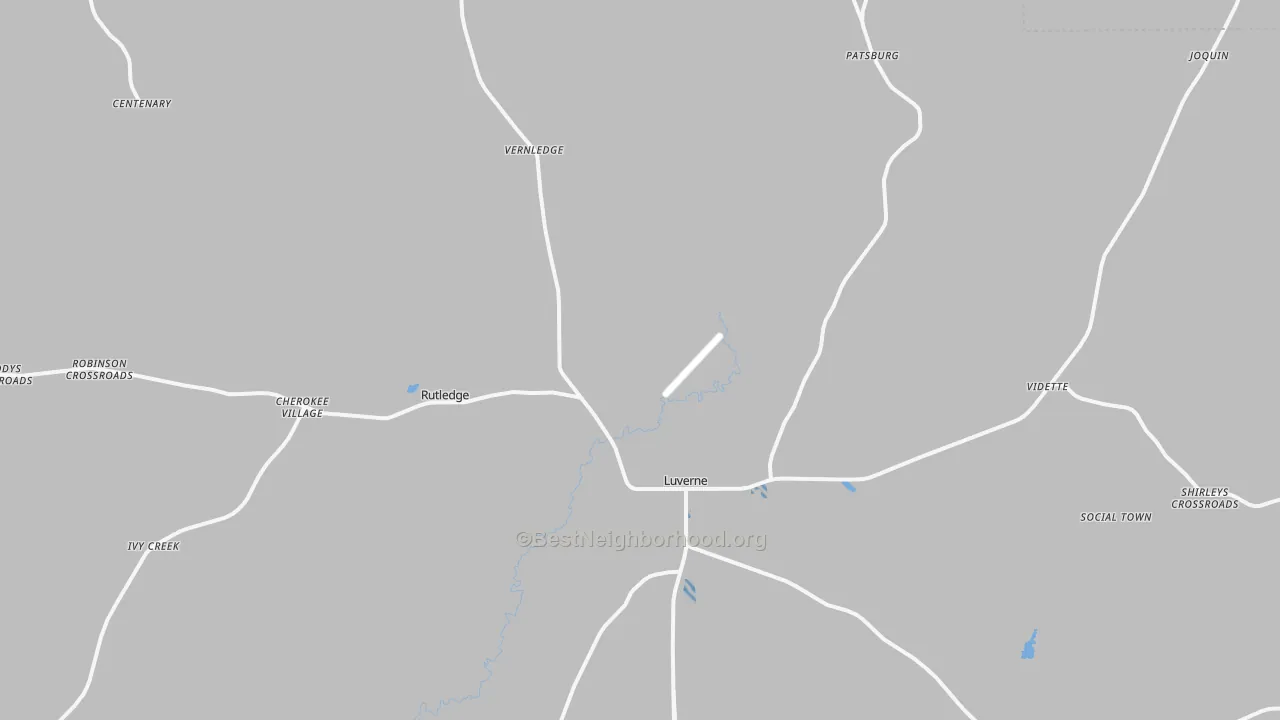 Transit Grade map of 36049, AL