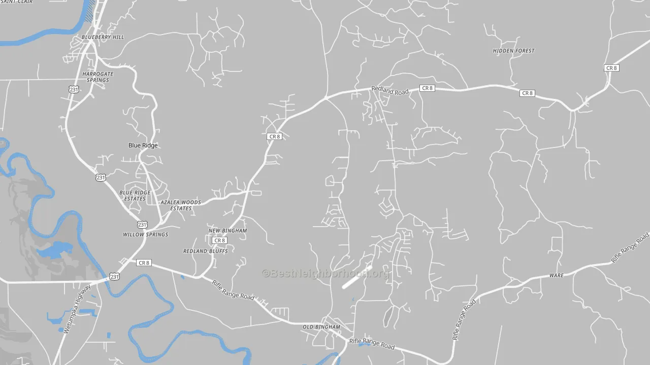 Transit Grade map of 36093, AL