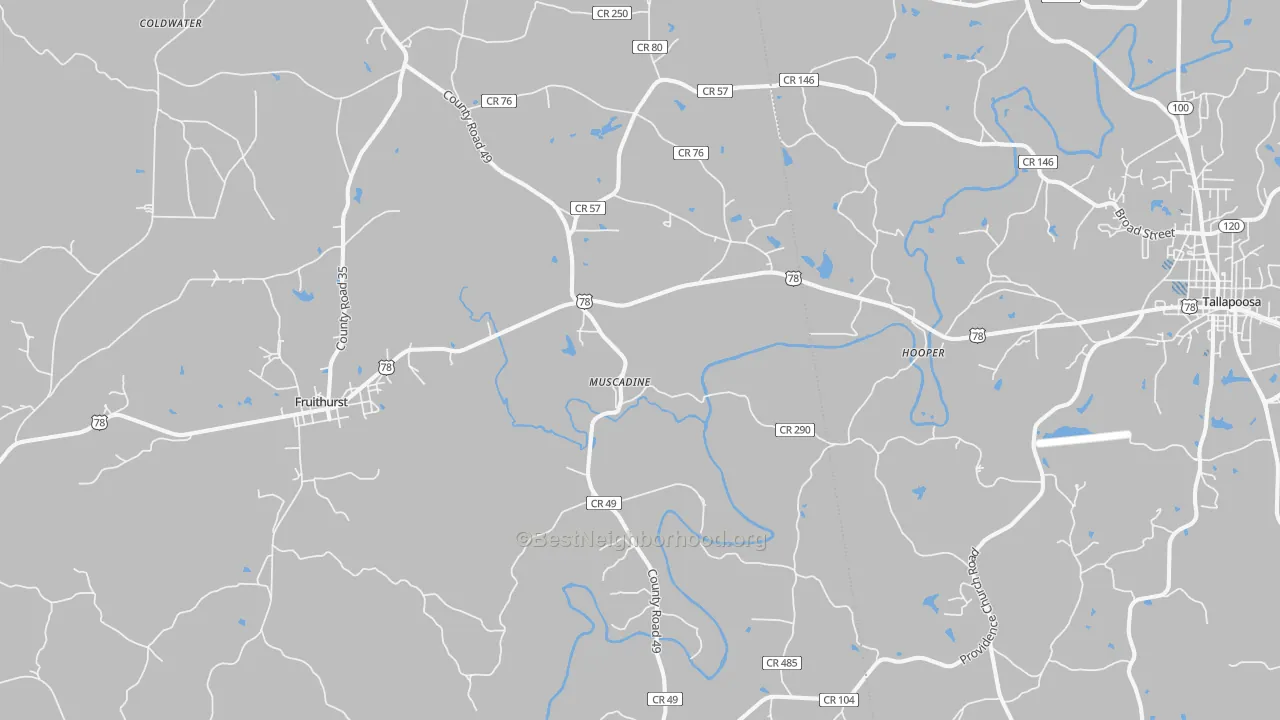 Transit Grade map of 36269, AL